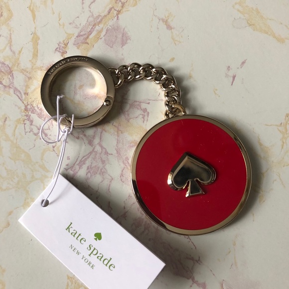 kate spade Accessories - NWT Kate Spade Enamel Keychain